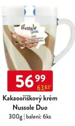Qanto Kakaooříškový krém Nussole Duo nabídka