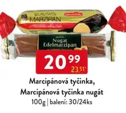 Qanto Marcipánová tyčinka, Marcipánová tyčinka nugát nabídka