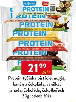 Qanto Protein tyčinka pistácie, nugát, banán a čokoláda, vanilka, jahoda, čokoláda, čoko&ořech nabídka
