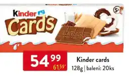 Qanto Kinder cards nabídka