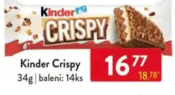 Qanto Kinder Crispy nabídka