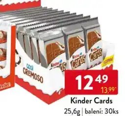 Qanto Kinder Cards nabídka