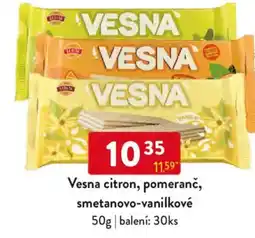 Qanto Vesna citron, pomeranč, smetanovo-vanilkové nabídka