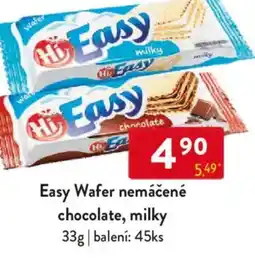 Qanto Easy Wafer nemáčené chocolate, milky nabídka