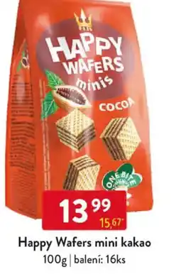 Qanto Happy Wafers mini kakao nabídka