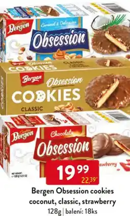 Qanto Bergen Obsession cookies coconut, classic, strawberry nabídka