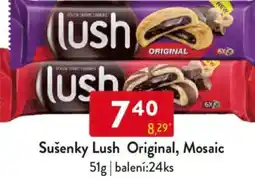 Qanto Sušenky Lush Original, Mosaic nabídka