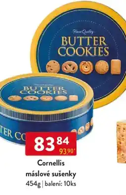 Qanto Cornellis máslové sušenky nabídka
