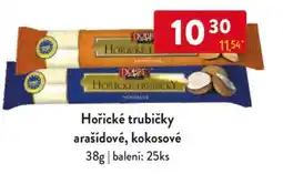 Qanto Hořické trubičky arašídové, kokosové nabídka