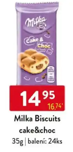 Qanto Milka Biscuits cake&choc nabídka