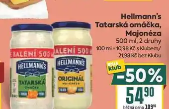 Hellmann's Tatarská omáčka, Majonéza