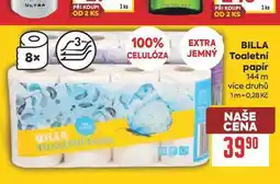 Billa BILLA Toaletní papír 144 m nabídka