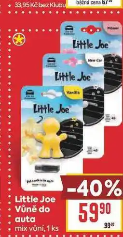 Billa Little Joe Vůně do auta mix vůní, 1 ks nabídka