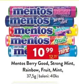 Qanto Mentos Berry Good, Strong Mint, Rainbow, Fruit, Mint nabídka