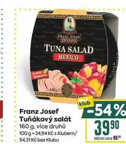 Billa Franz Josef Tuňákový salát nabídka