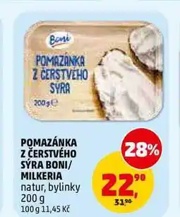 Penny Market POMAZÁNKA Z ČERSTVÉHO SÝRA BONI nabídka