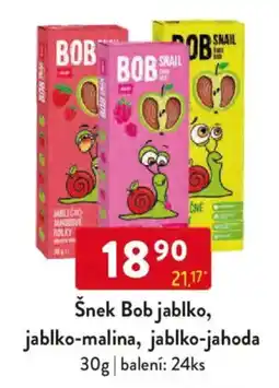Qanto Šnek Bob jablko, jablko-malina, jablko-jahoda nabídka