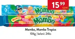 Qanto Mamba, Mamba Tropics nabídka