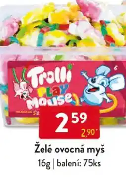 Qanto Želé ovocná myš nabídka