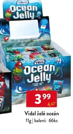 Qanto Vidal želé oceán nabídka