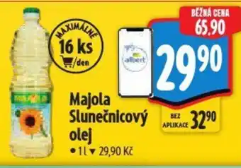 Albert Majola Slunečnicový olej nabídka