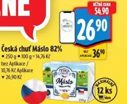 Albert Česká chuť Máslo 82% nabídka