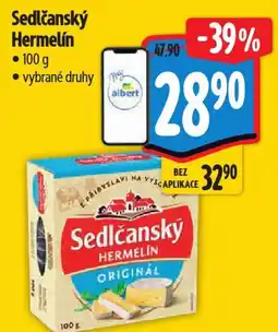 Albert Sedlčanský Hermelín nabídka