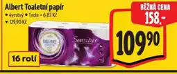 Albert Albert Toaletní papír nabídka