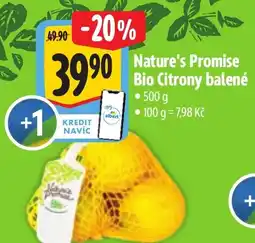 Albert Nature's Promise Bio Citrony balené nabídka