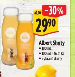Albert Albert Shoty nabídka