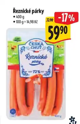 Albert Řeznické párky nabídka
