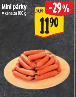 Albert Mini párky nabídka