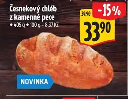 Albert Česnekový chléb z kamenné pece nabídka