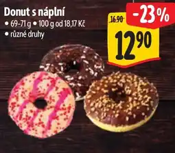 Albert Donut s náplní nabídka