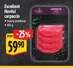 Albert Excellent Hovězí carpaccio nabídka