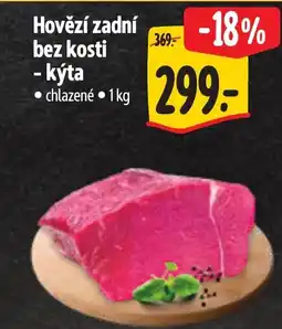 Albert Hovězí zadní bez kosti - kýta nabídka