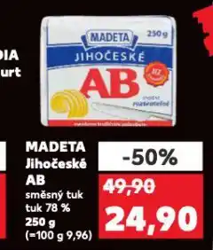Kaufland Madeta jihočeské ab nabídka