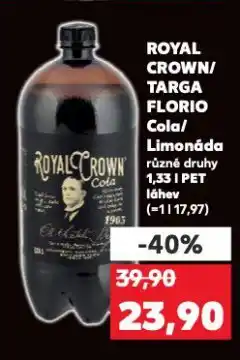 Kaufland Royal crown cola nabídka