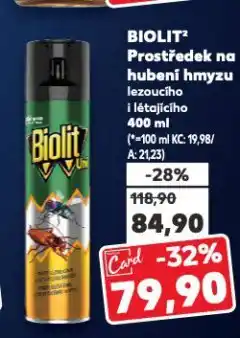 Kaufland Biolit prostředek na hubení hmyzu nabídka