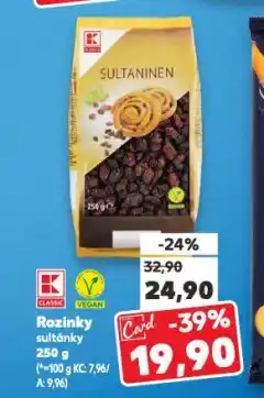 Kaufland Rozinky nabídka