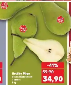 Kaufland Hrušky migo nabídka