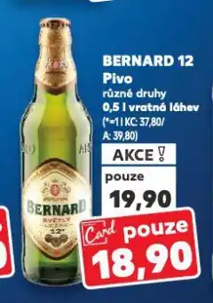 Kaufland Pivo bernard nabídka