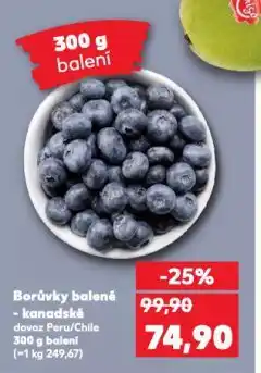 Kaufland Borůvky nabídka