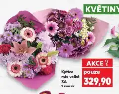 Kaufland Kytice mix velká nabídka
