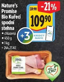 Albert Nature's Promise Bio Kuřecí spodní stehna nabídka