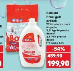 Kaufland Bonux prací gel nabídka