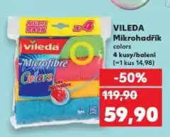 Kaufland Vileda mikrohadřík nabídka