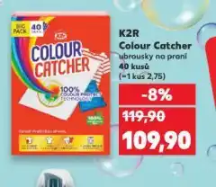 Kaufland K2r colour catcher stop obarvená prádla nabídka