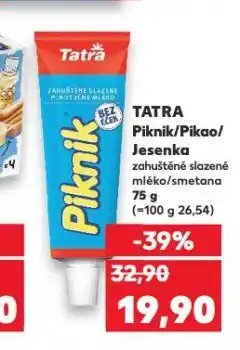 Kaufland Tatra jesenka nabídka