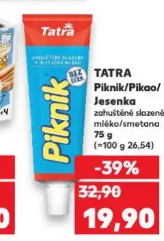 Kaufland Tatra piknik nabídka